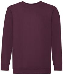 Fruit of the Loom Gyermekek/gyerekek prémium beállított melegítőfelső 3 - 4 EVES barna|bordó|vörös - decathlon - 11 590 Ft