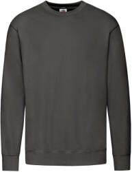Fruit of the Loom Unisex felnőtt könnyű, beállított melegítőfelső M szürke