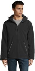 SOL'S Férfi Rock Padded Soft Shell kabát 3XL fekete