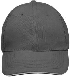 SOL'S Buffalo 6 paneles baseball sapka barna
