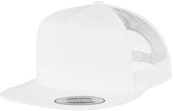 FLEXFIT Klasszikus Trucker sapka fehér