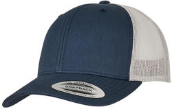 FLEXFIT Retro kéttónusú Trucker sapka kék|szürke