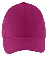SOL'S Buzz 5 paneles baseball sapka rózsaszín