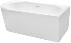 Besco Avita A-Line fal mellé szerelhető fűrdőkád 159x75 cm négyszögletes fehér #WAA-160APCS (#WAA160APCS)