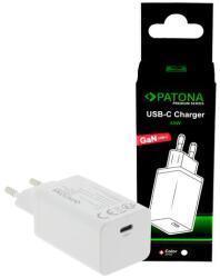 PATONA Premium GaN PD65W fali adapter fehér 1xUSB-C PD3.0 QC3.0 (PT-2643)