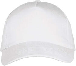 SOL'S Long Beach 5 paneles baseball sapka fehér