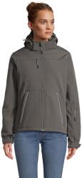 SOL'S Női Rock Padded Soft Shell kabát 2XL barna|szürke