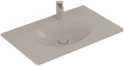Villeroy & Boch Antao mosdótál 80x50 cm négyszögletes beépíthető barna/bézs 4A7584AM (4A7584AM)