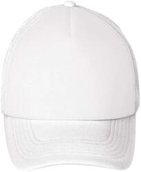 SOL'S Bubble színes blokk baseball sapka fehér