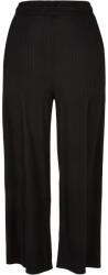 Urban Classics Női bordázott interlock varrású Culottes L fekete