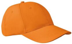 SOL'S Apollo 6 paneles baseball sapka narancssárga|sárga