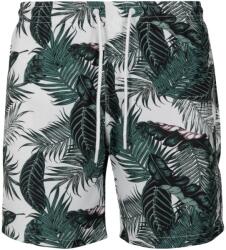 Urban Classics Férfi Palm Leaf fürdőruha 3XL fehér|fekete|kék