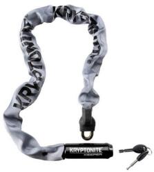 Kryptonite Keeper 785 integrált kulcsos láncos lakat, 7 mm x 85 cm, szürke