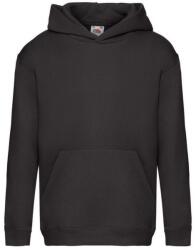 Fruit of the Loom Gyermekek/gyerekek prémium kapucnis pulóver fekete - decathlon - 13 890 Ft