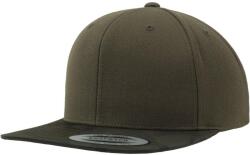 FLEXFIT Camo Visor Snapback sapka zöld