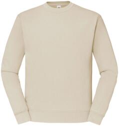 Fruit of the Loom Unisex felnőtt klasszikus beállított pulóver 2XL bézs|szürke