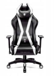 Diablo Chairs Scaun Gaming Diablo Chairs Diablo X-HORN 2.0. Normal gaming chair black and white (862)