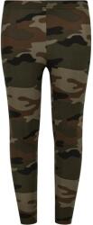 Urban Classics Lányok Camo Leggings 7/8 EVES barna|zöld