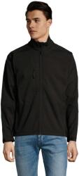 SOL'S Férfi Relax Soft Shell kabát 4XL fekete