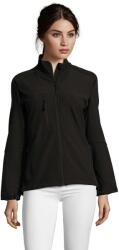 SOL'S Női Roxy Soft Shell kabát 2XL fekete