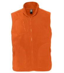 SOL'S Unisex felnőtt Norway Fleece Gilet S narancssárga|sárga