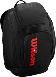 Wilson Clash V3 Backpack Black/Infrared Hátizsák teniszütőhöz