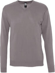SOL'S Férfi Galaxy V nyakú pulóver 2XL szürke