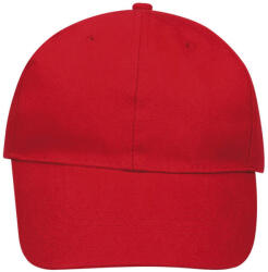 SOL'S Buffalo 6 paneles baseball sapka kék|szürke