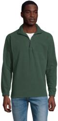 SOL'S Unisex felnőtt Ness Half Zip Fleece felső S zöld