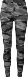 Urban Classics Női Camo csíkos leggings 5XL barna|zöld