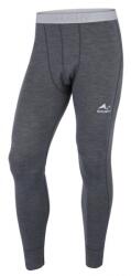 HUSKY Pantaloni termici Husky Merino pentru bărbați Merea, gri închis/gri pal