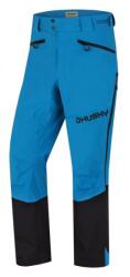 Husky Pantaloni hardshell pentru bărbați Kippe, albastru/negru