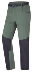 Husky Pantaloni Husky Keiry pentru bărbați, verde/antracit