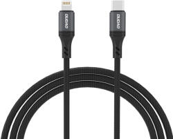 Dudao USB-C - Lightning Fonott Kábel - 1.2m 30W - Fekete (L3CL)