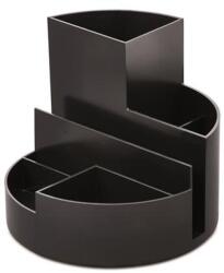 MAUL Írószertartó, újrahasznosított, MAUL "Roundbox", fekete (JM4117690ECO) - tintasziget