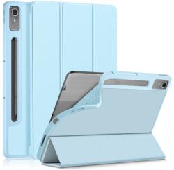  Husă LEATHER pentru Lenovo Tab P12 albastru deschis