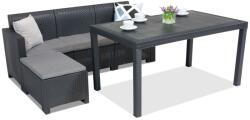 BICA Mobilier de exterior din technorattan Nebraska Relax Corner 4 antracit Bica (BCNBLCOR4ANT)