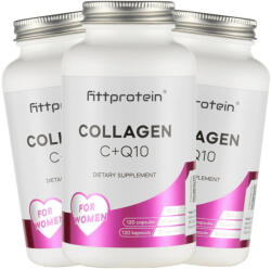 Fittprotein Kollagén Szépség Kúra - Fittprotein Collagen C+Q10 (3db) (fitt-0146)