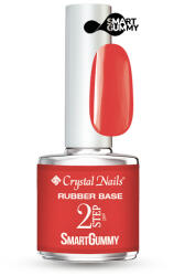 Crystal Nails - 2S - SMARTGUMMY RUBBER BASE GEL - NR63 - FIESTA - 8ML