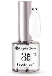 Crystal Nails - 3 STEP HEMA FREE CRYSTALAC - GLOWY WHITE - 8ml