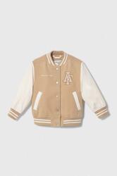 Abercrombie & Fitch gyerek bomberdzseki bézs - bézs 157/163