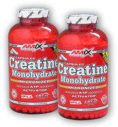 Amix Nutrition 2x Creatină, monohidrat, 500 capsule