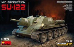 MiniArt Russian SU-122 (Mid Production)w/Interior 1: 35 (35197)