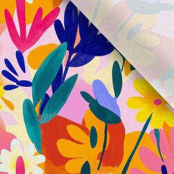 Takoy Jersey Takoy jellegzetes virágok pink