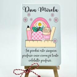 Gravolo Agenda Personalizata Alba pentru invatatoare (C1457)