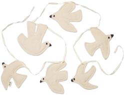 Ferm Living fali dekoráció Swif Bird Garland - bézs Univerzális méret