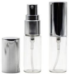  Szórófejes üveg ezüst kupakkal - 5 ml (1 db)
