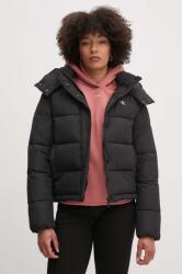 Calvin Klein Jeans rövid kabát női, fekete, téli, J20J224119 - fekete L