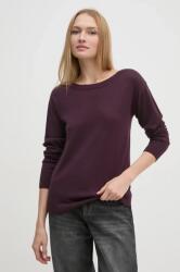 Sisley gyapjú pulóver könnyű, női, lila, 11BAM1A48 - lila XS