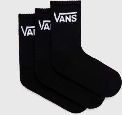 Vans zokni 3 db fekete, női - fekete 36.5/41 - answear - 6 190 Ft